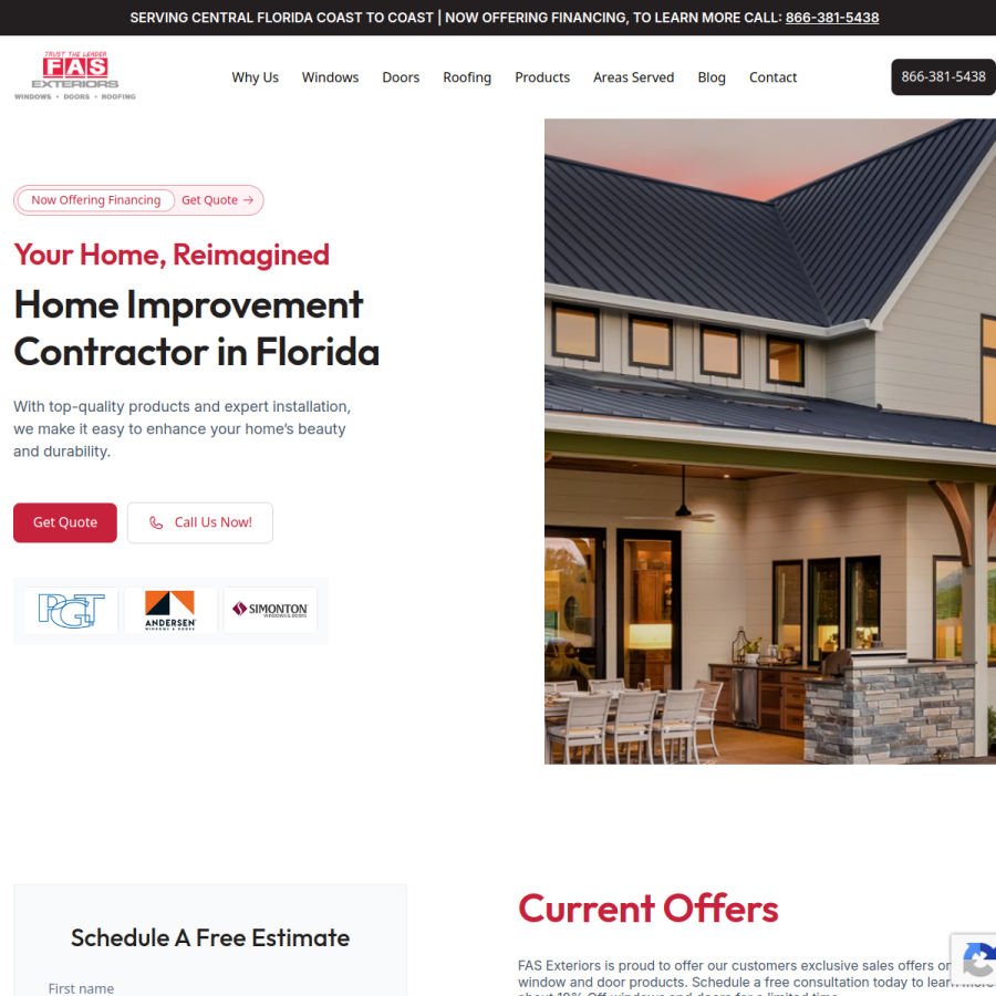 faswd.com homepage screenshot