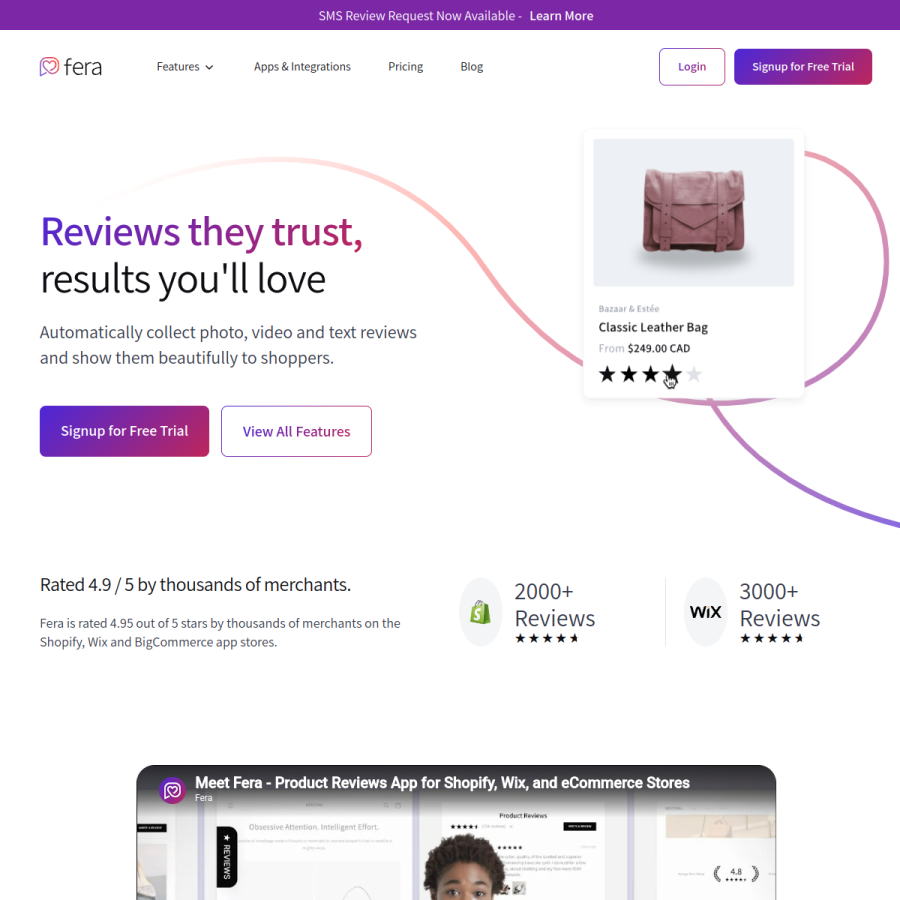 fera.ai homepage screenshot