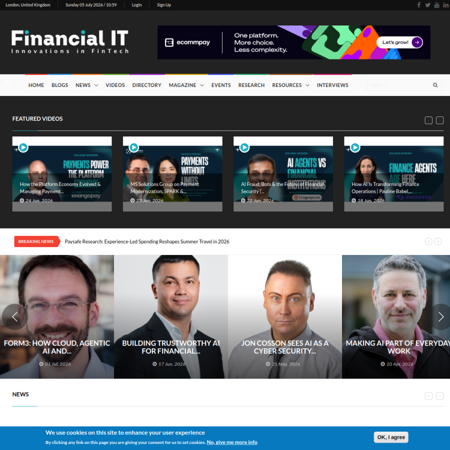 financialit.net homepage screenshot