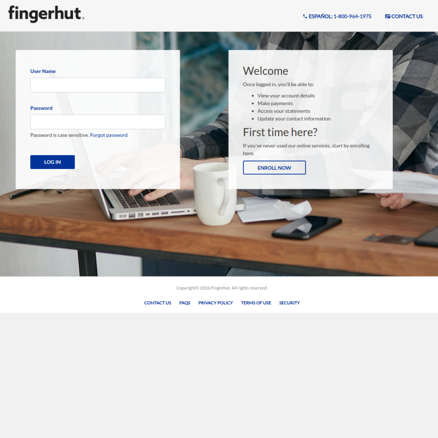 fingerhut.com homepage screenshot