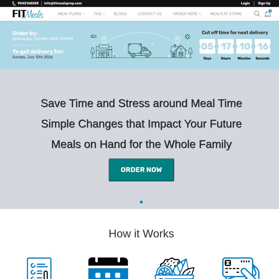fitmealsprep.com homepage screenshot