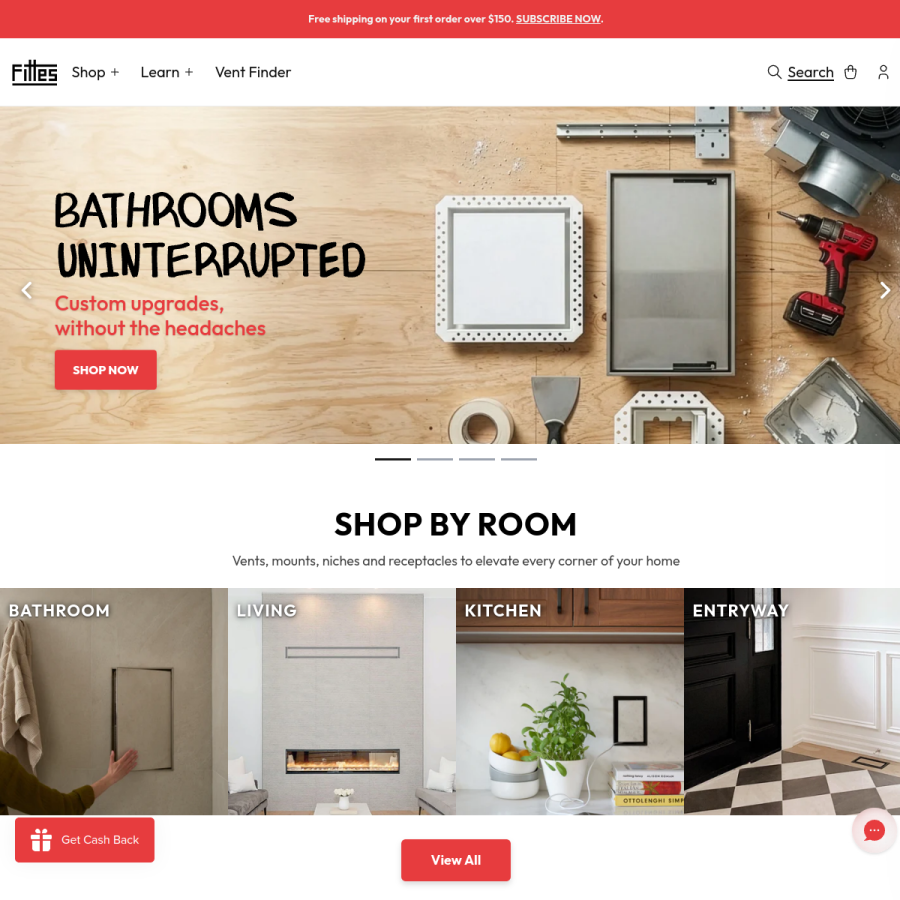 fittes.com homepage screenshot