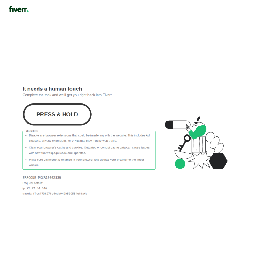 fiverr.com homepage screenshot