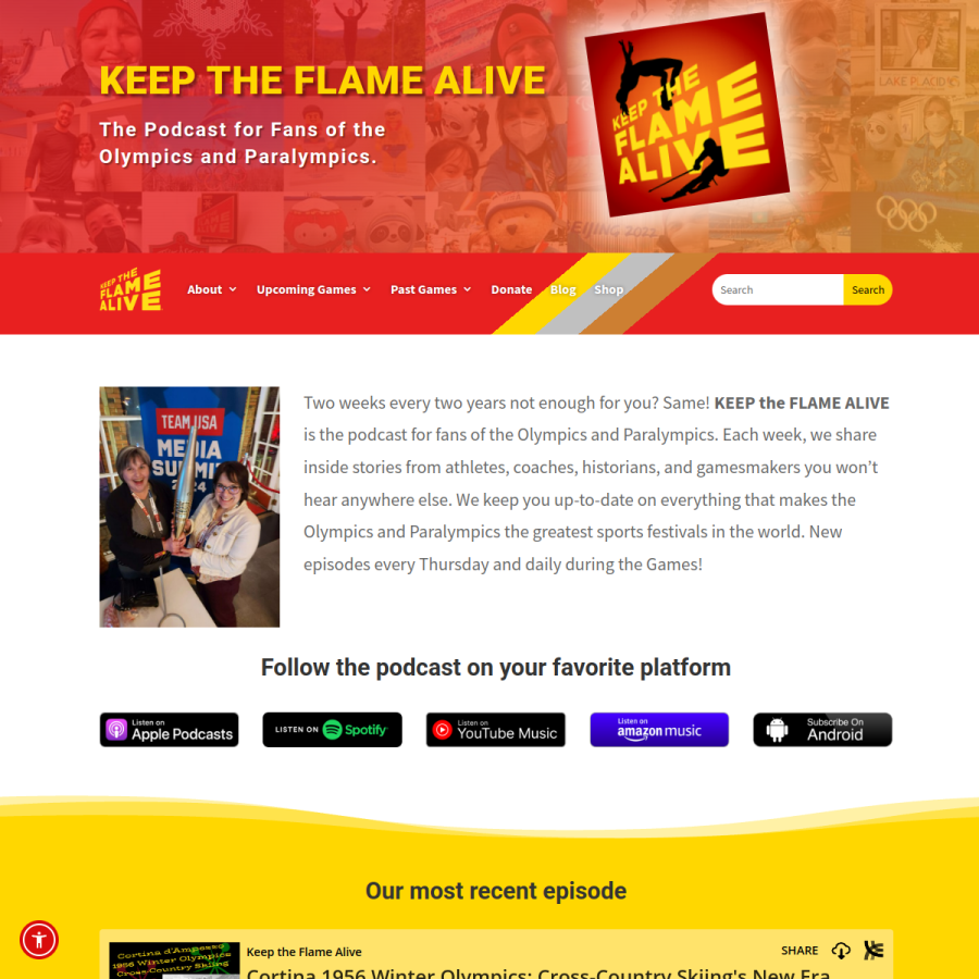 flamealivepod.com homepage screenshot