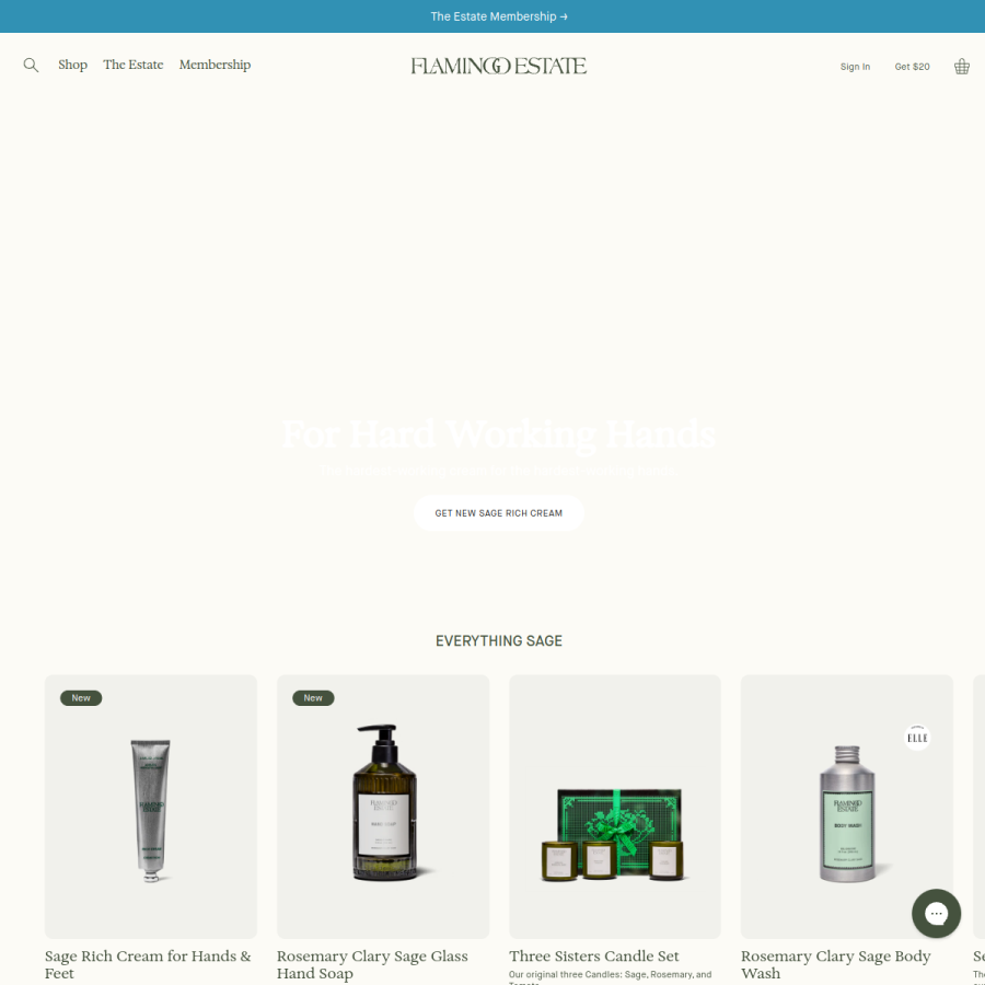 flamingoestate.com homepage screenshot