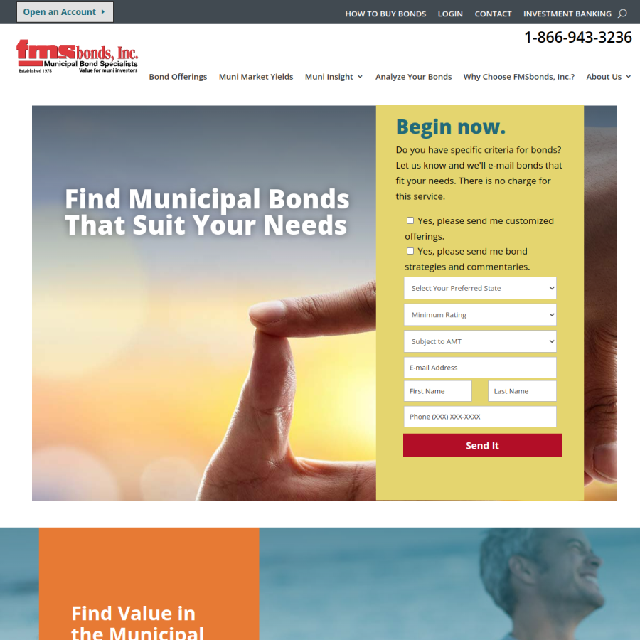 fmsbonds.com homepage screenshot