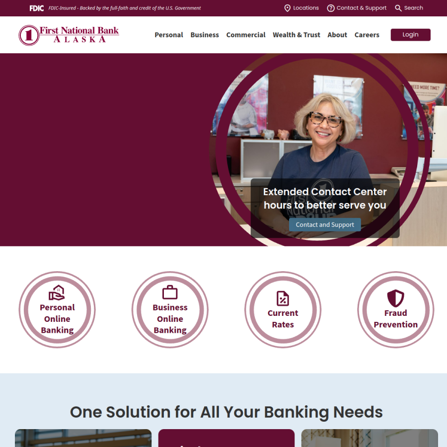fnbalaska.com homepage screenshot