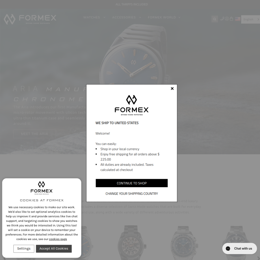 formexwatch.com homepage screenshot