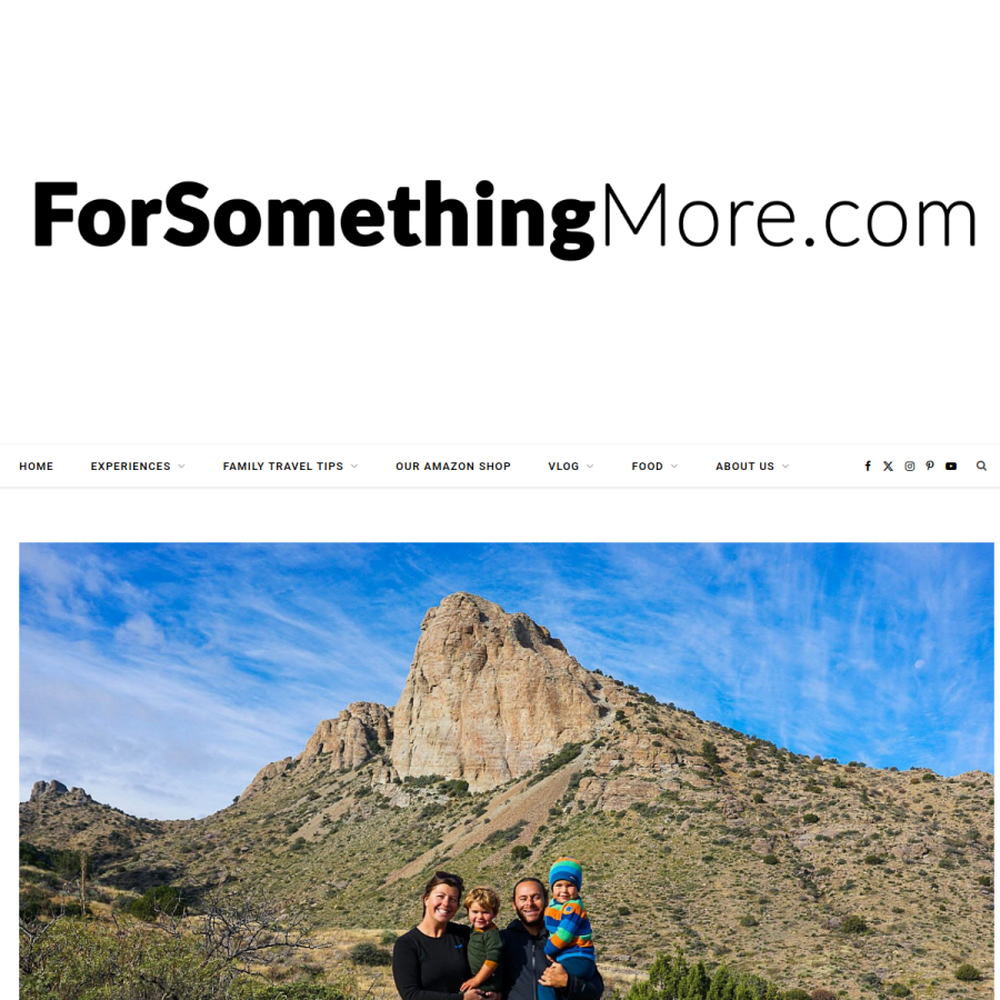 forsomethingmore.com homepage screenshot