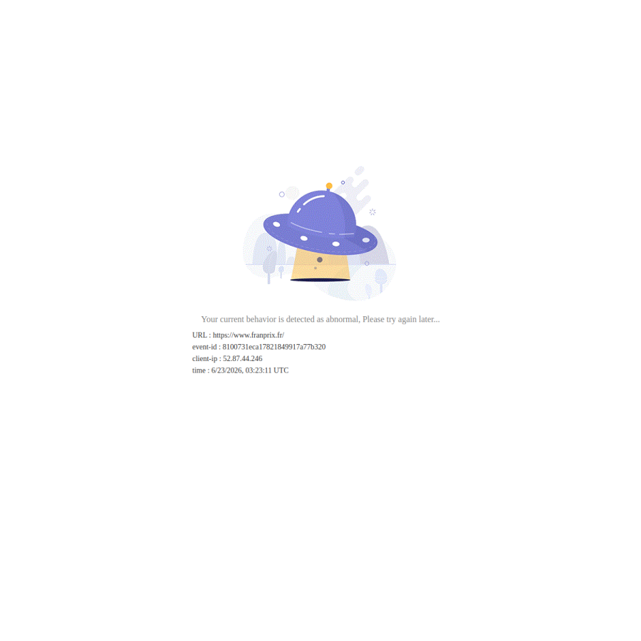 franprix.fr homepage screenshot