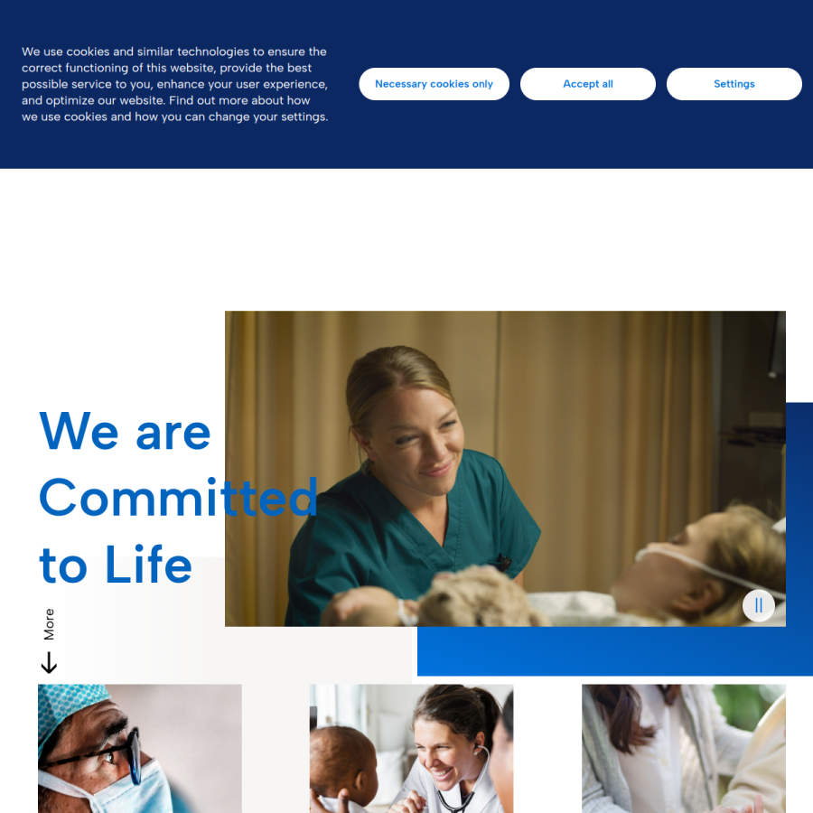 fresenius-kabi.com homepage screenshot