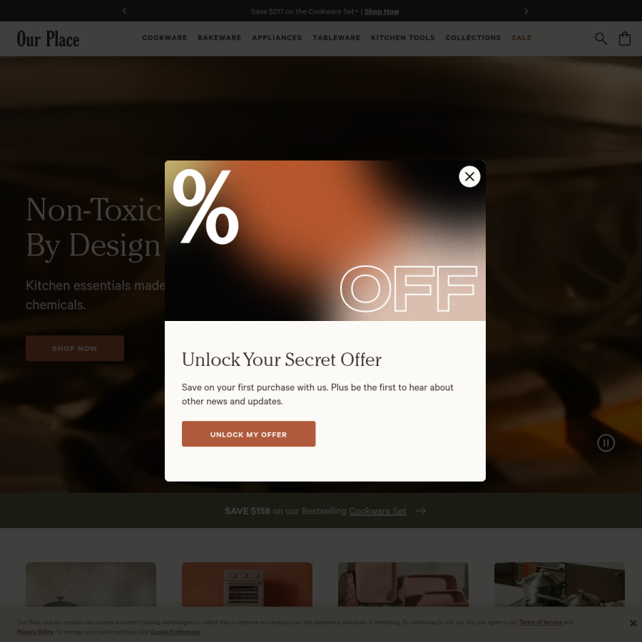 fromourplace.com homepage screenshot