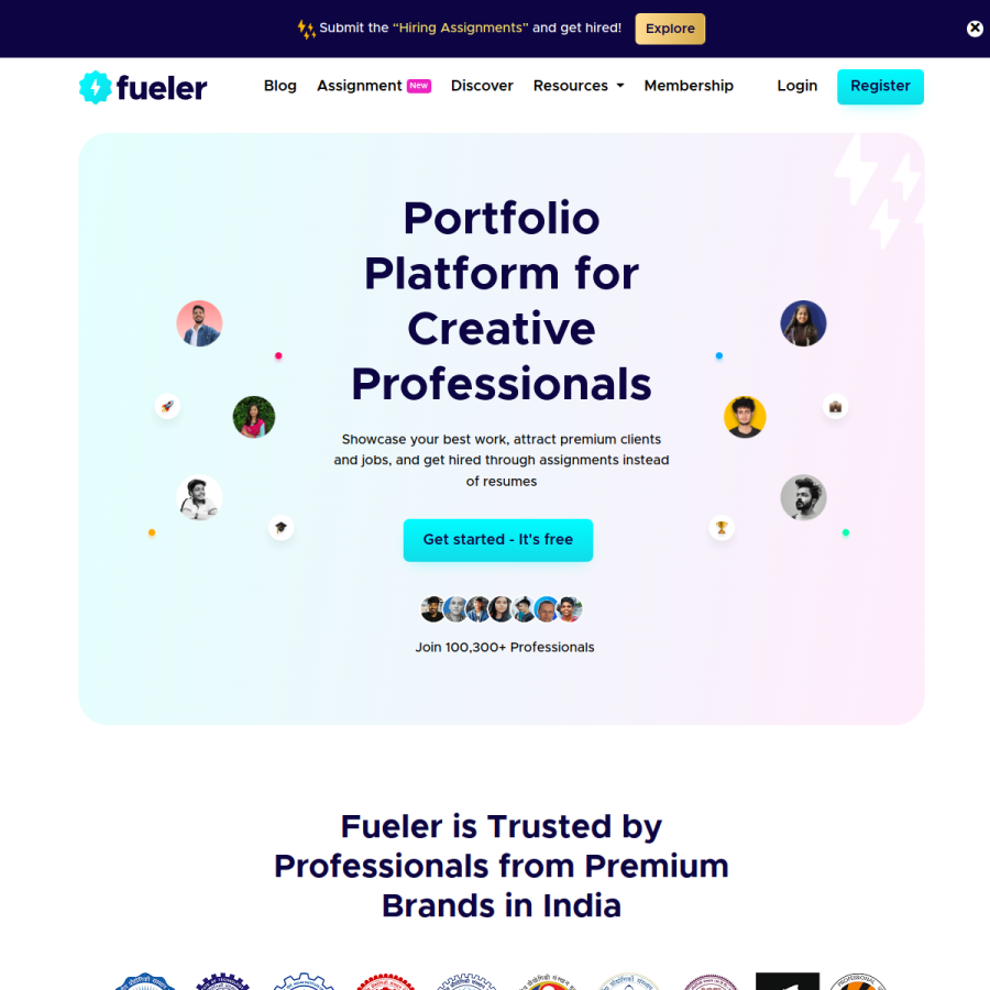 fueler.io homepage screenshot