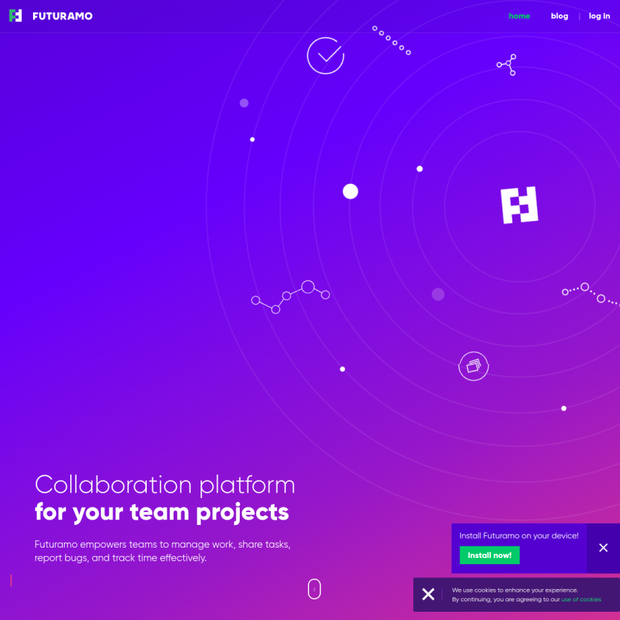 futuramo.com homepage screenshot