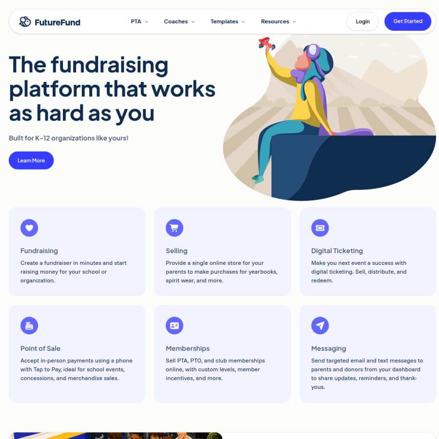 futurefund.com homepage screenshot