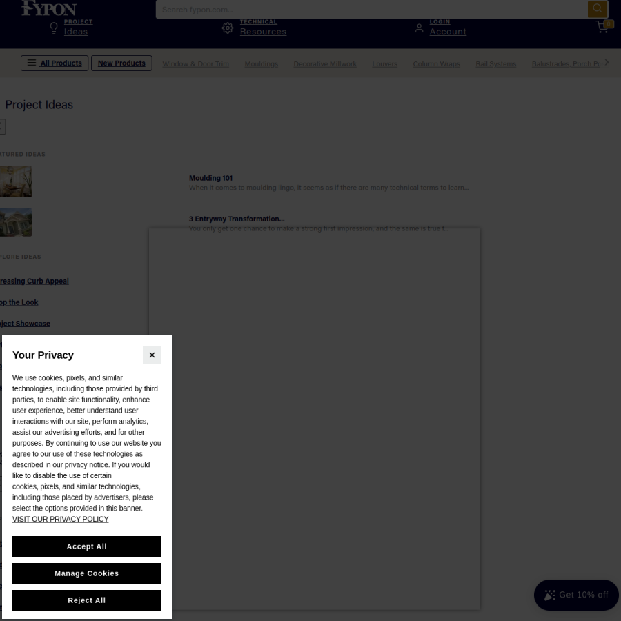 fypon.com homepage screenshot