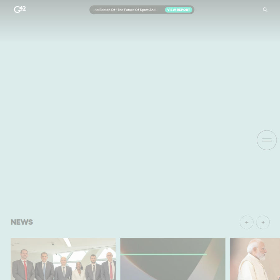 g42.ai homepage screenshot