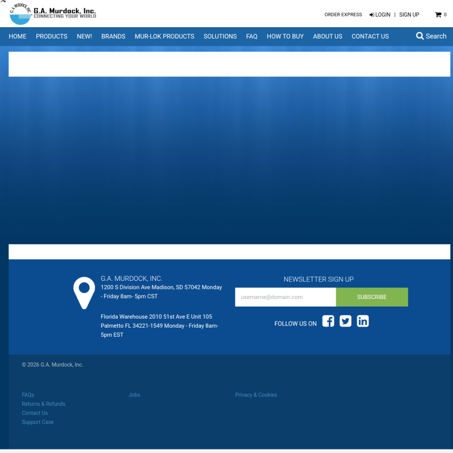 gamurdock.com homepage screenshot