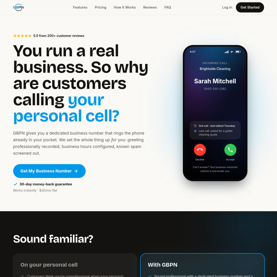 gbpn.com homepage screenshot