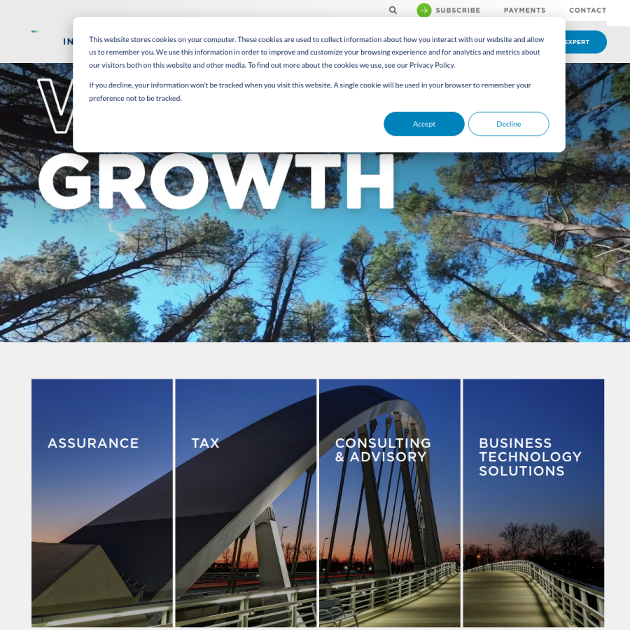gbq.com homepage screenshot
