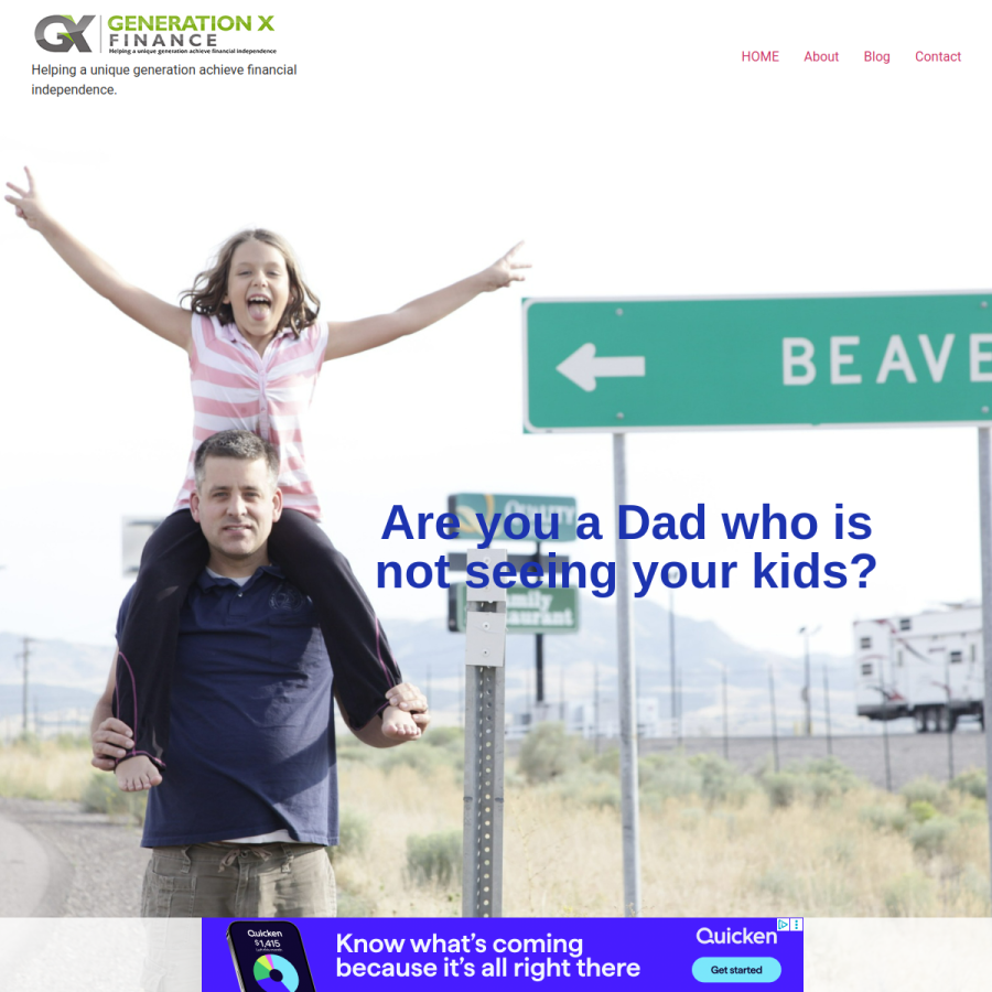 genxfinance.com homepage screenshot