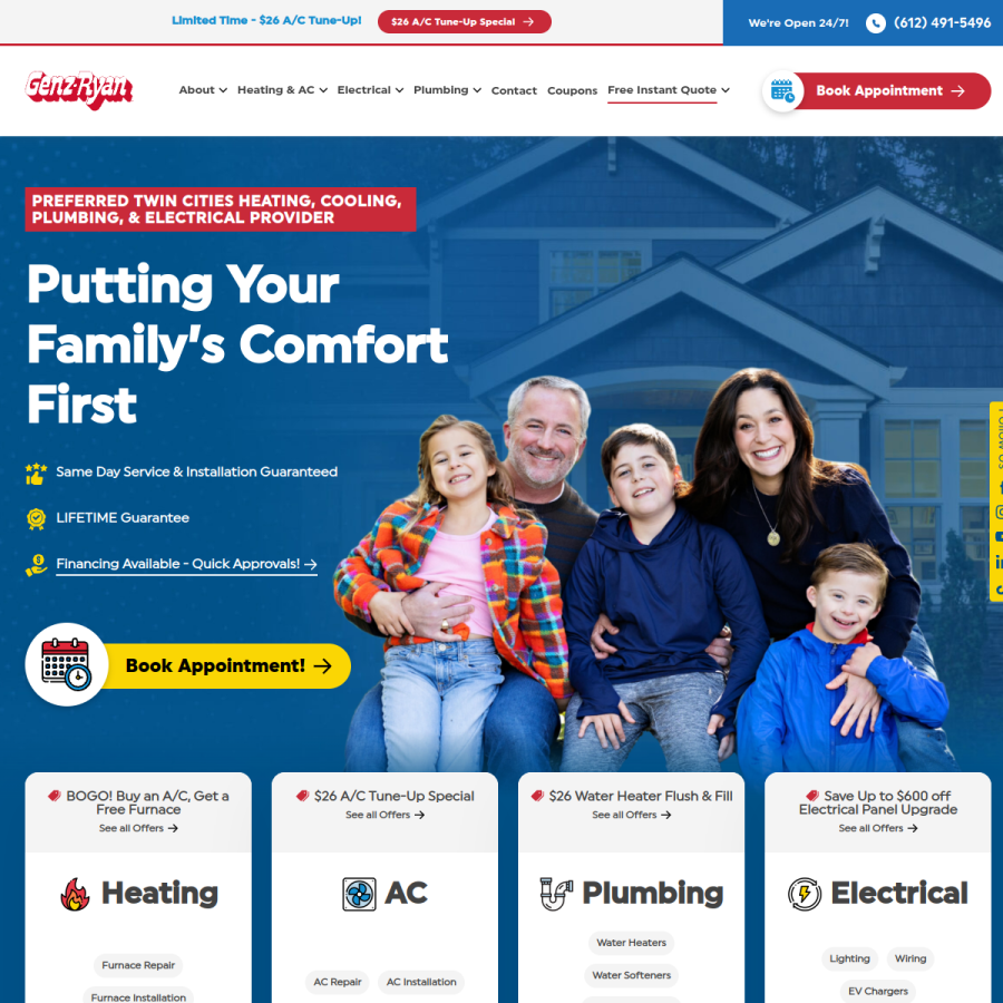 genzryan.com homepage screenshot
