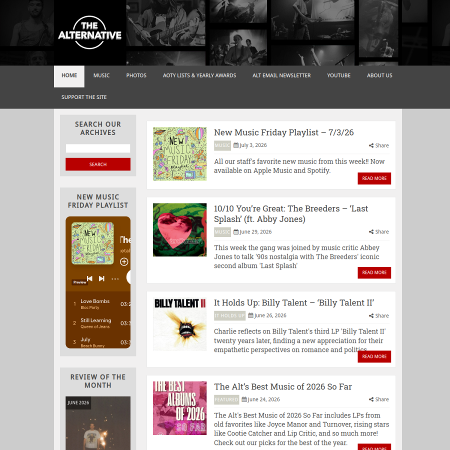 getalternative.com homepage screenshot
