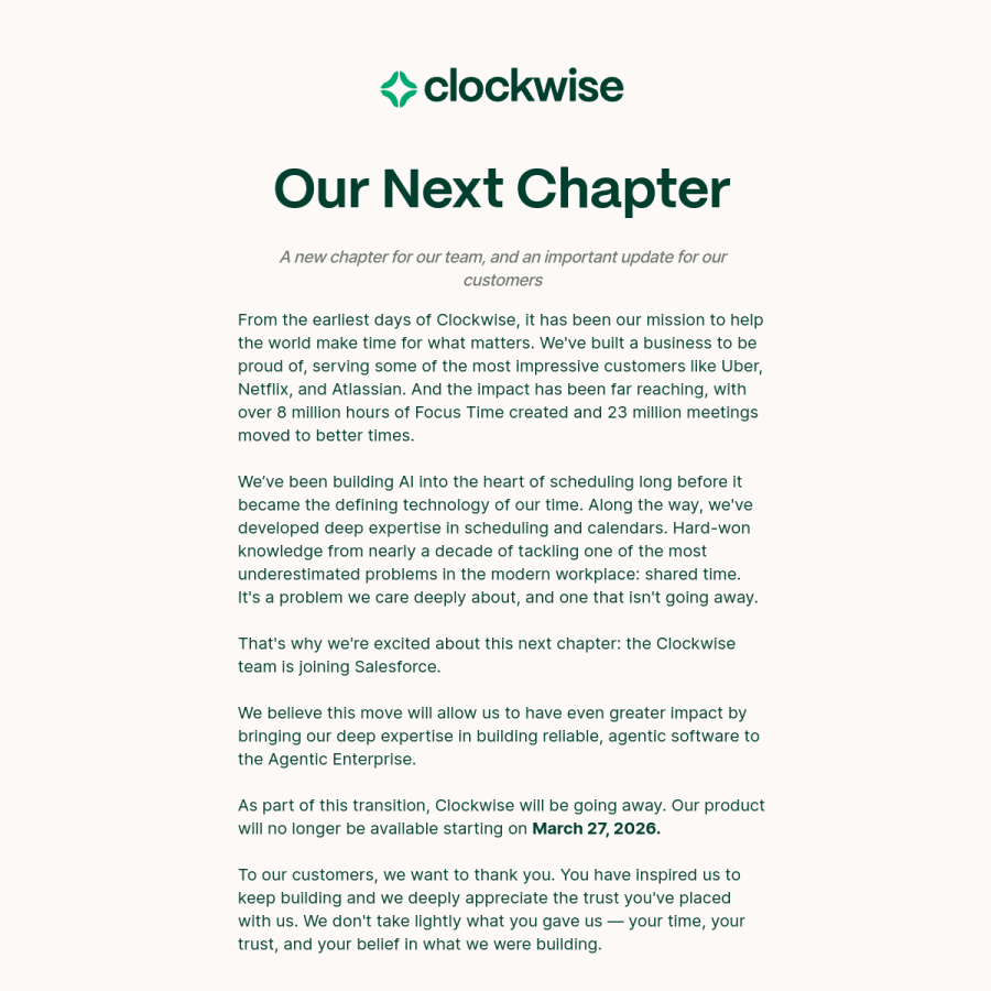 getclockwise.com homepage screenshot