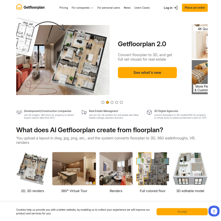 getfloorplan.com homepage screenshot