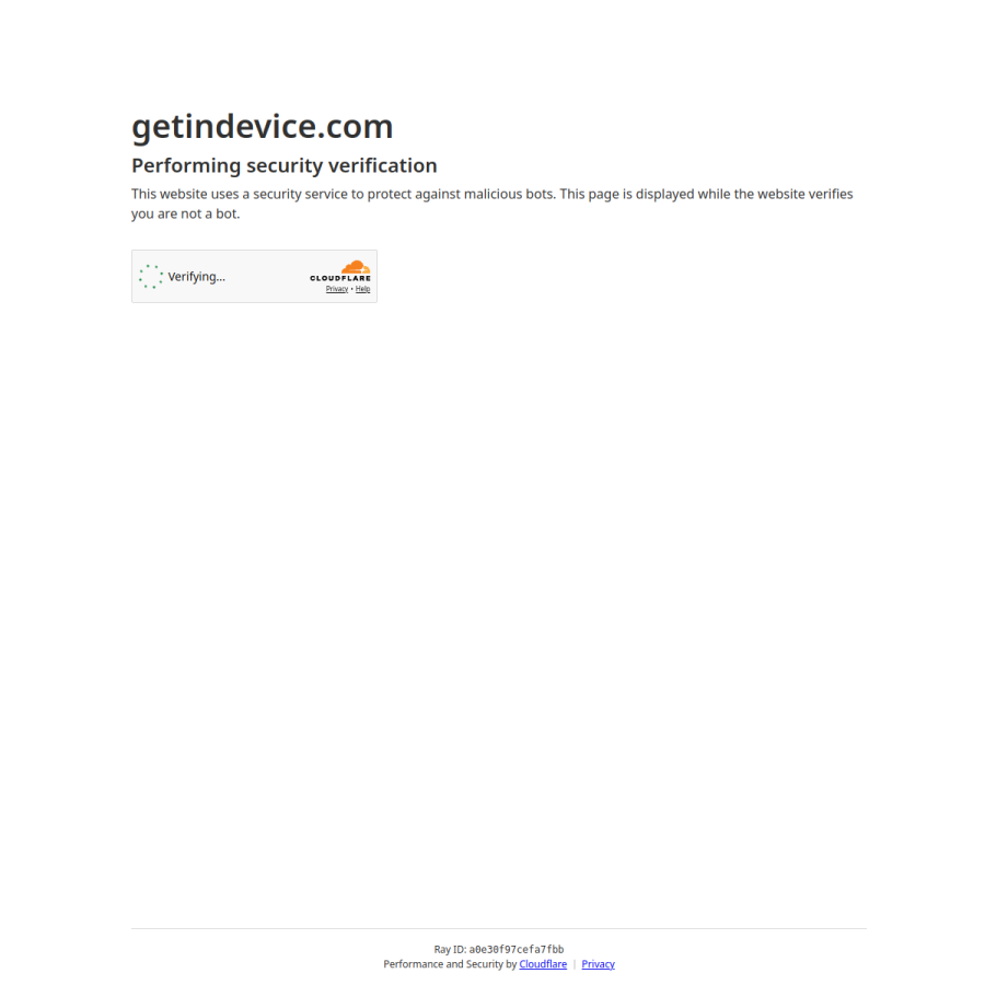 getindevice.com homepage screenshot