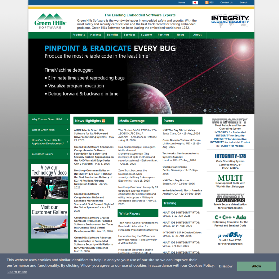 ghs.com homepage screenshot