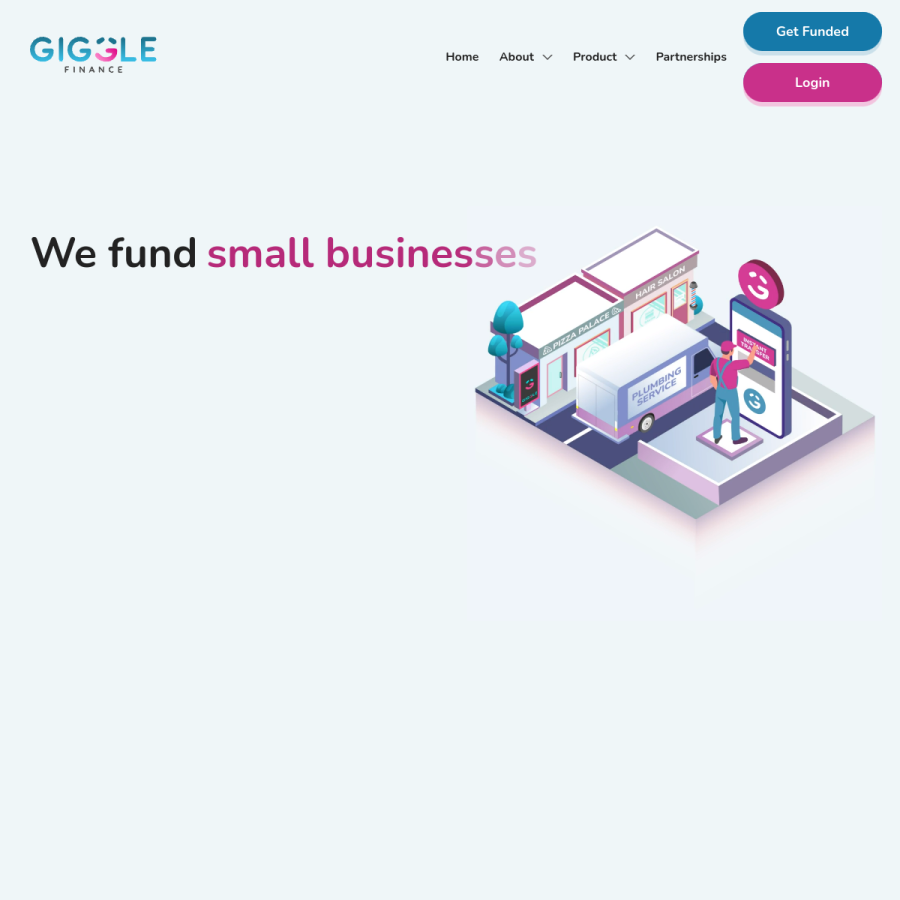 gigglefinance.com homepage screenshot