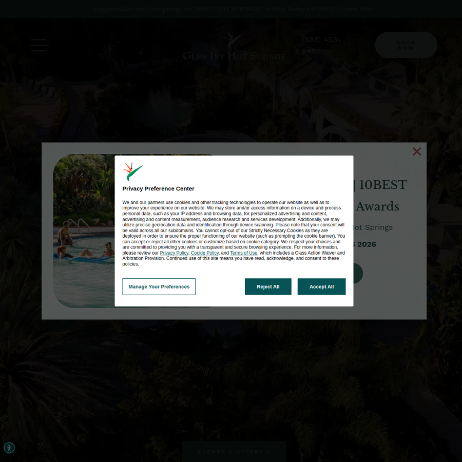glenivy.com homepage screenshot