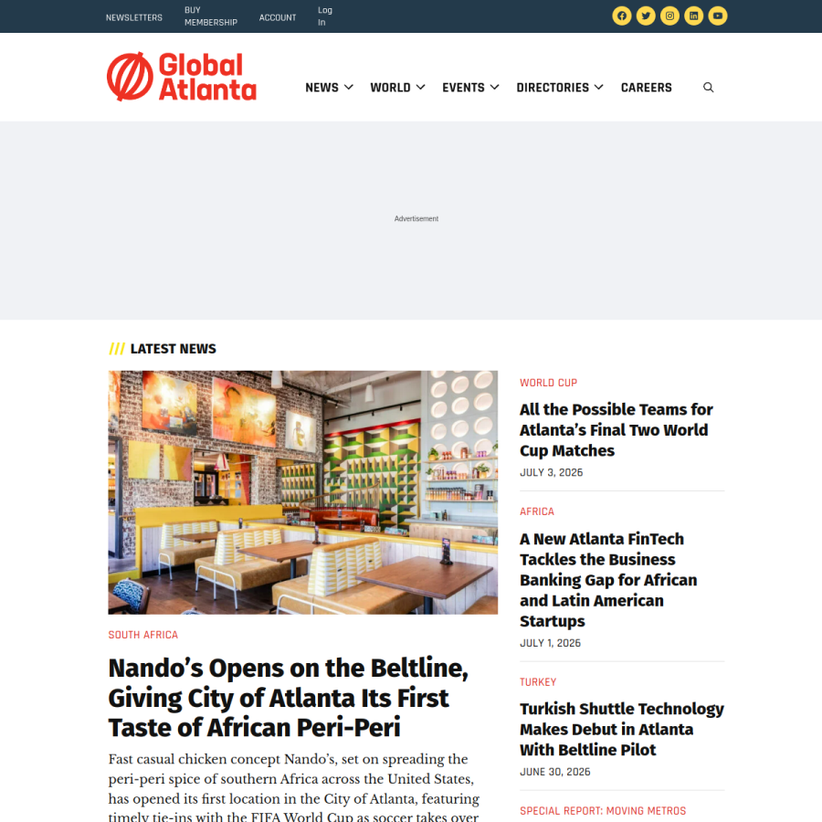 globalatlanta.com homepage screenshot