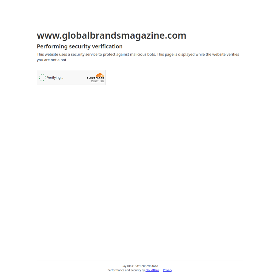 globalbrandsmagazine.com homepage screenshot
