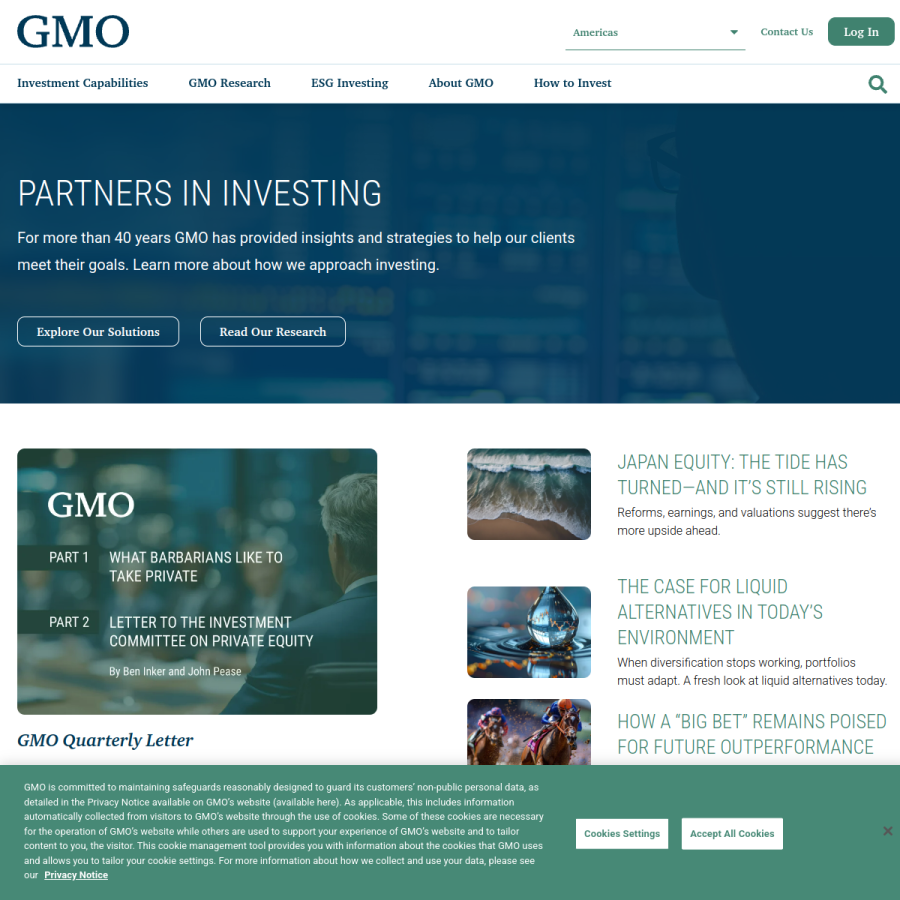 gmo.com homepage screenshot