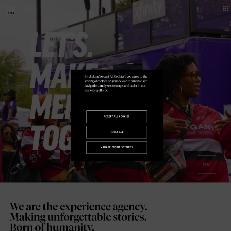 gmrmarketing.com homepage screenshot