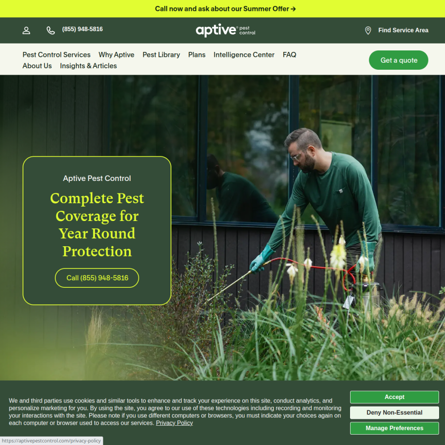 goaptive.com homepage screenshot