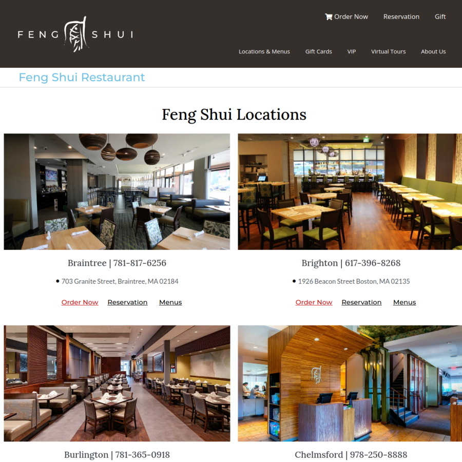 gofengshui.com homepage screenshot