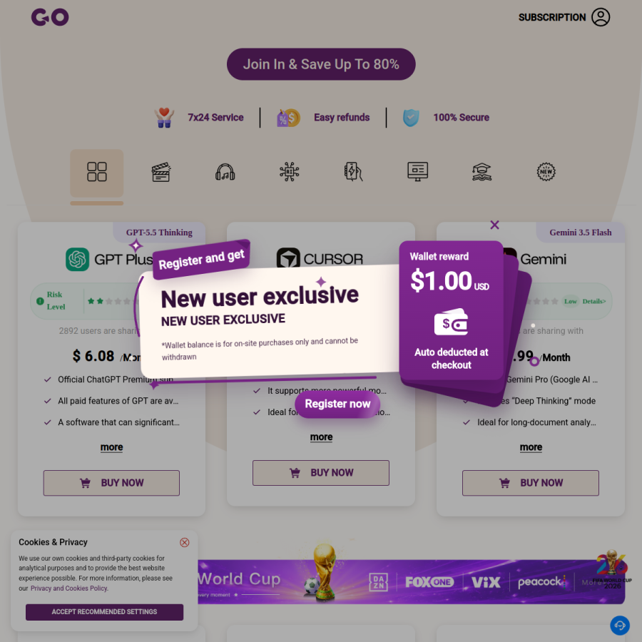 goingbus.com homepage screenshot