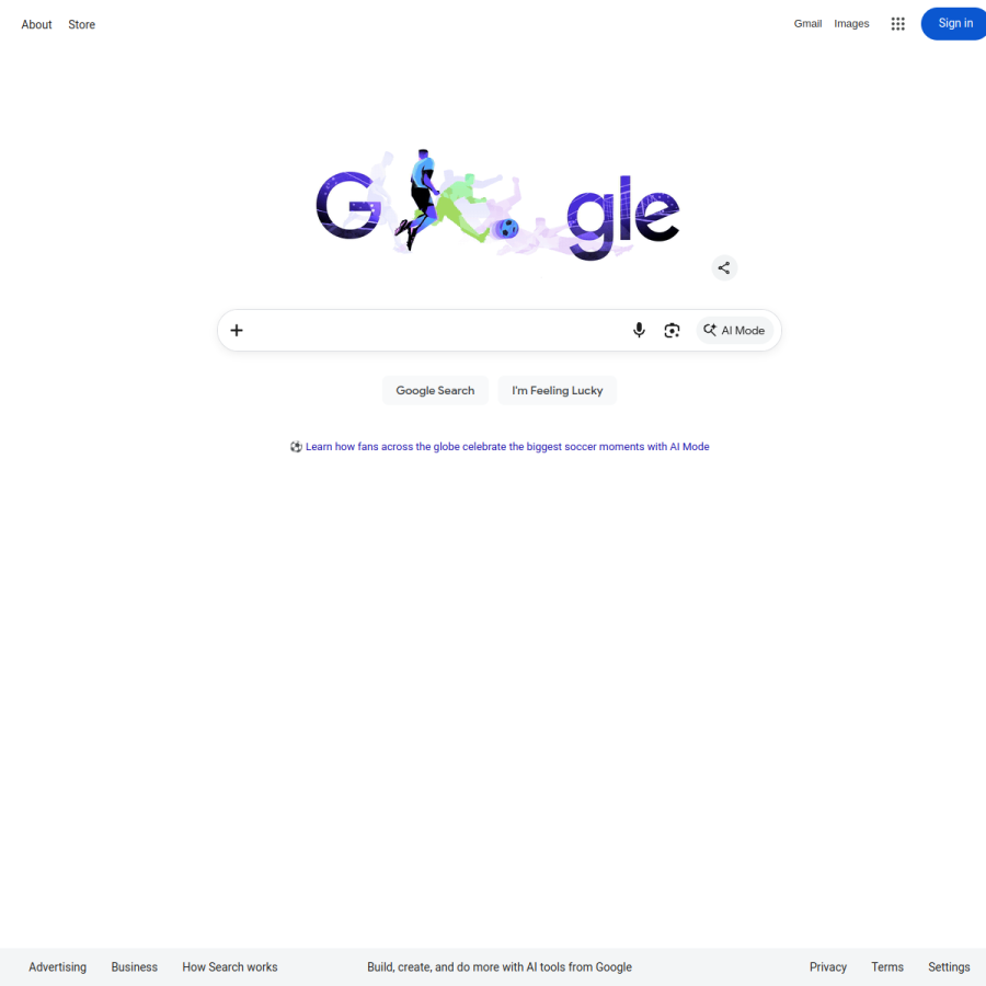 google.com homepage screenshot