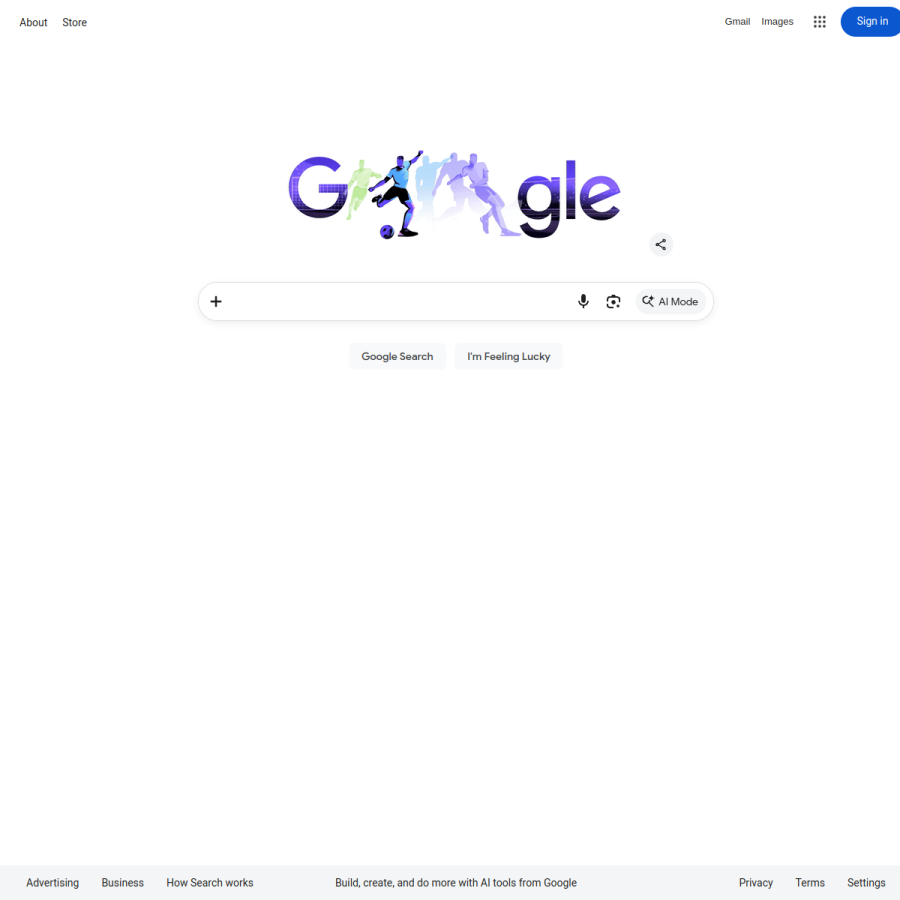 google.com.af homepage screenshot