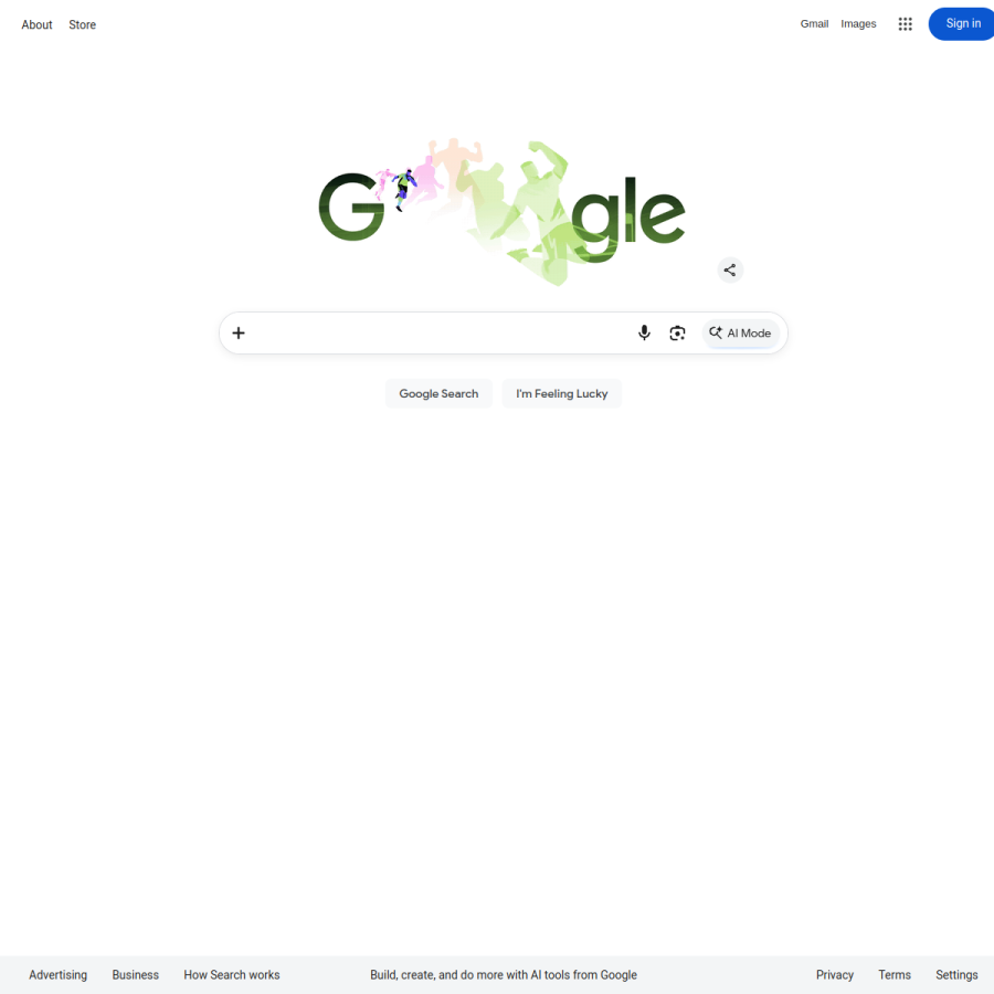 google.tn homepage screenshot