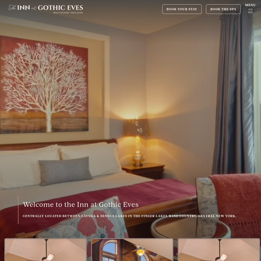 gothiceves.com homepage screenshot