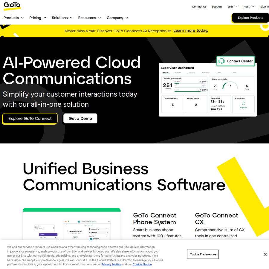 goto.com homepage screenshot