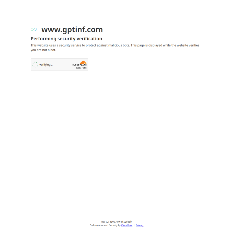 gptinf.com homepage screenshot