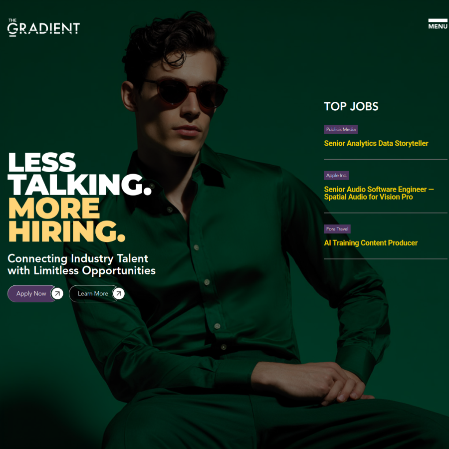 gradientgroup.com homepage screenshot