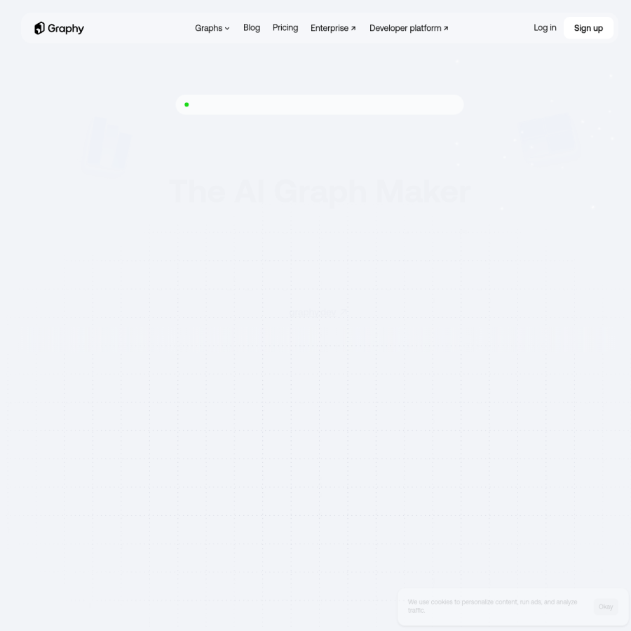 graphy.app homepage screenshot