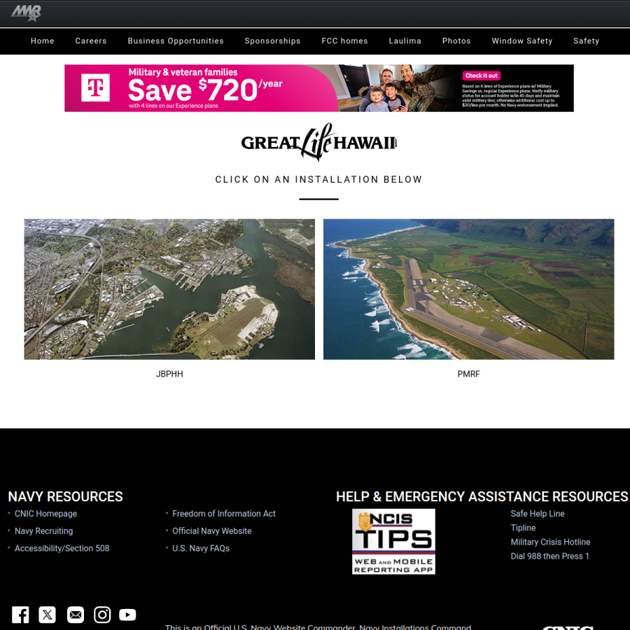 greatlifehawaii.com homepage screenshot