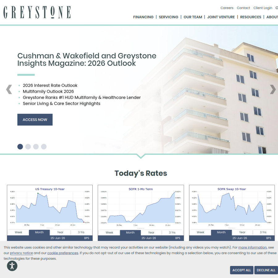 greystone.com homepage screenshot